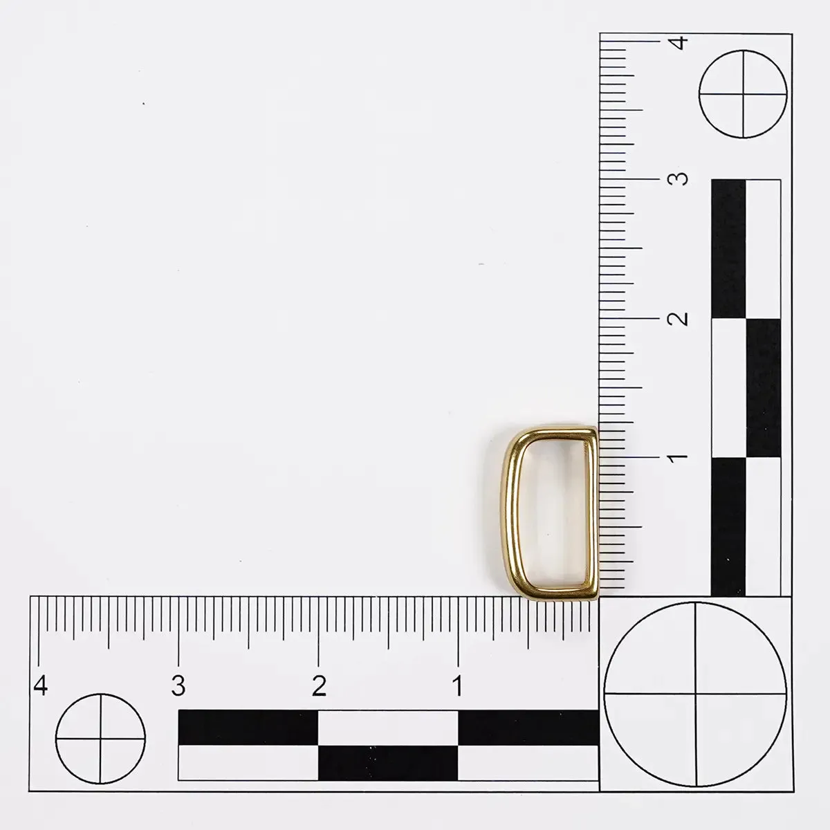 1 Inch Solid Brass Belt Loop