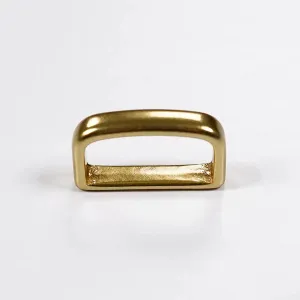 1 Inch Solid Brass Belt Loop