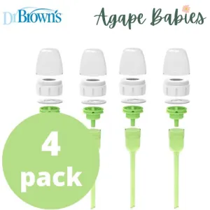 [4-Pack] Dr. Brown's 8oz/250ml Options  Narrow Conversion Kit Bulk
