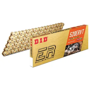 520ERVT x 118FB X'Ring narrow enduro chain w/ FJ clip link DID (520ERVT118G)