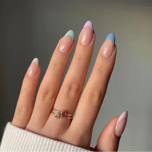 Almond colorful weekdays french
