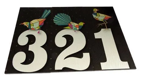Aluminium NZ Huia Bird House Letter B