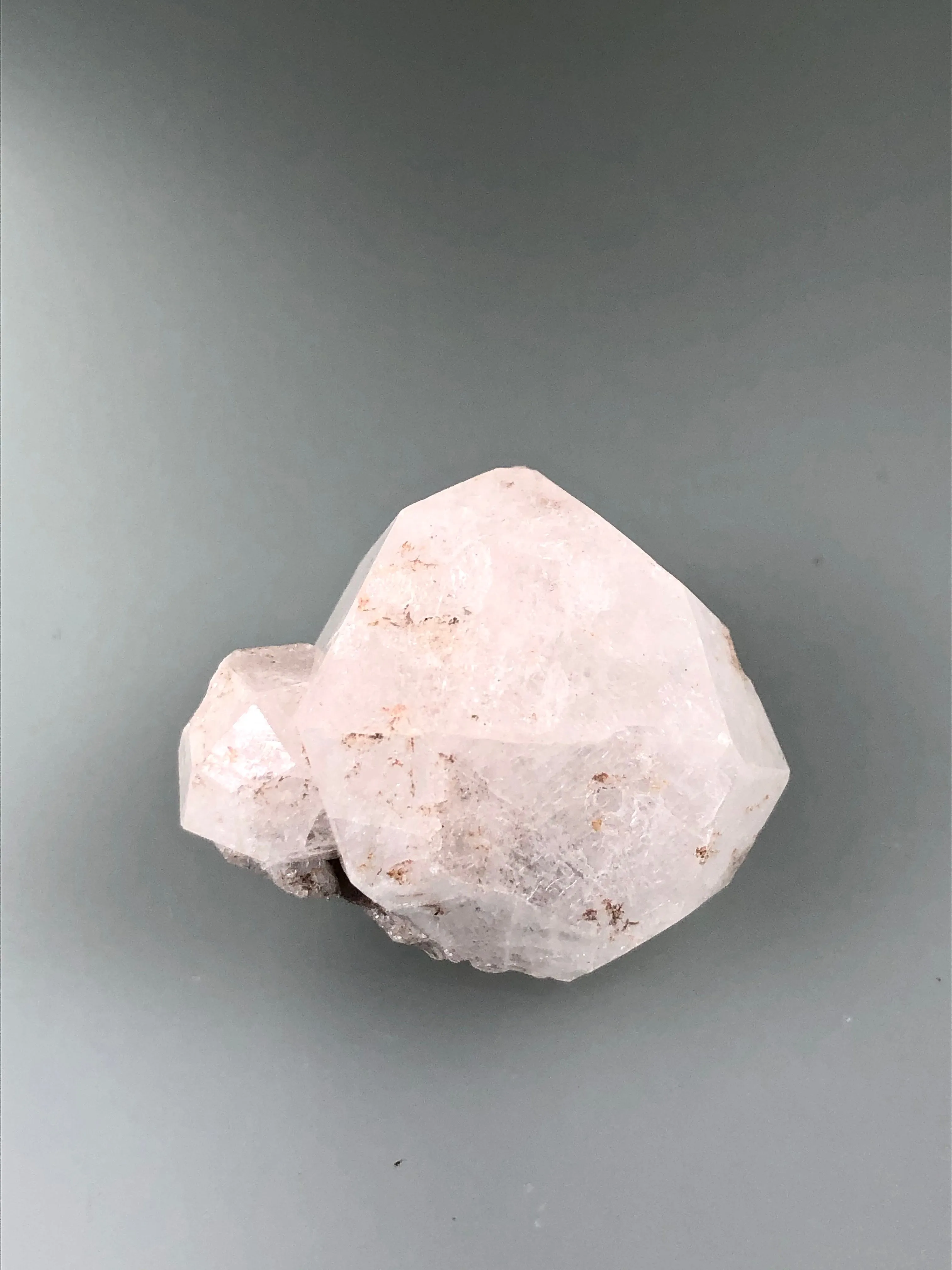 Analcime, Phoenix Mine, Keweenaw County, Michigan, ex. Louis Lafayette Collection #1259, Miniature 2.0 x 2.0 x 3.0 cm, $125. Online Nov. 25