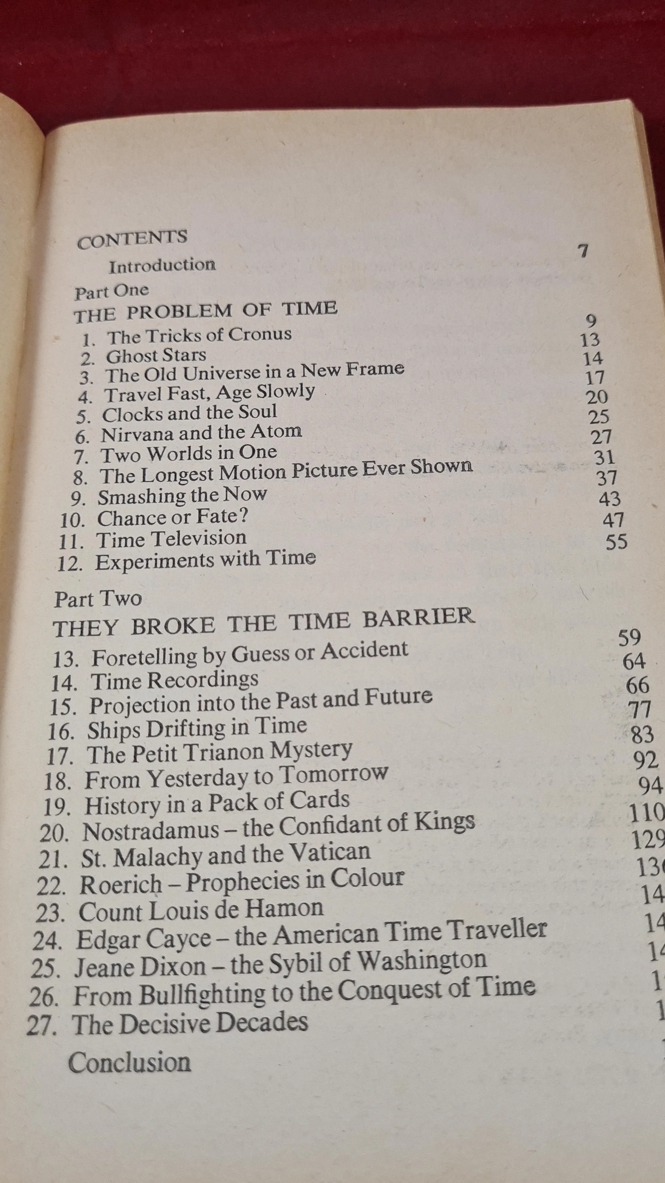 Andrew Tomas - Beyond The Time Barrier, Sphere Books, 1974