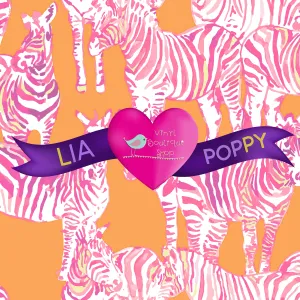 Animal Lia Poppy Vinyl Sheet LPY-174