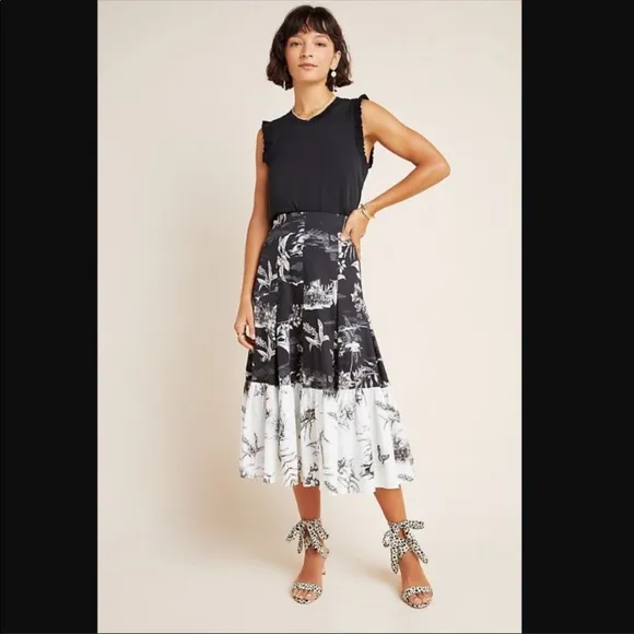 Anthropologie Eva Franco whimsical skirt new 6