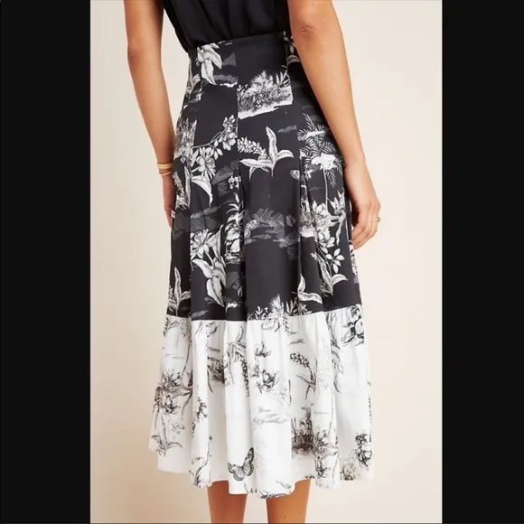 Anthropologie Eva Franco whimsical skirt new 6