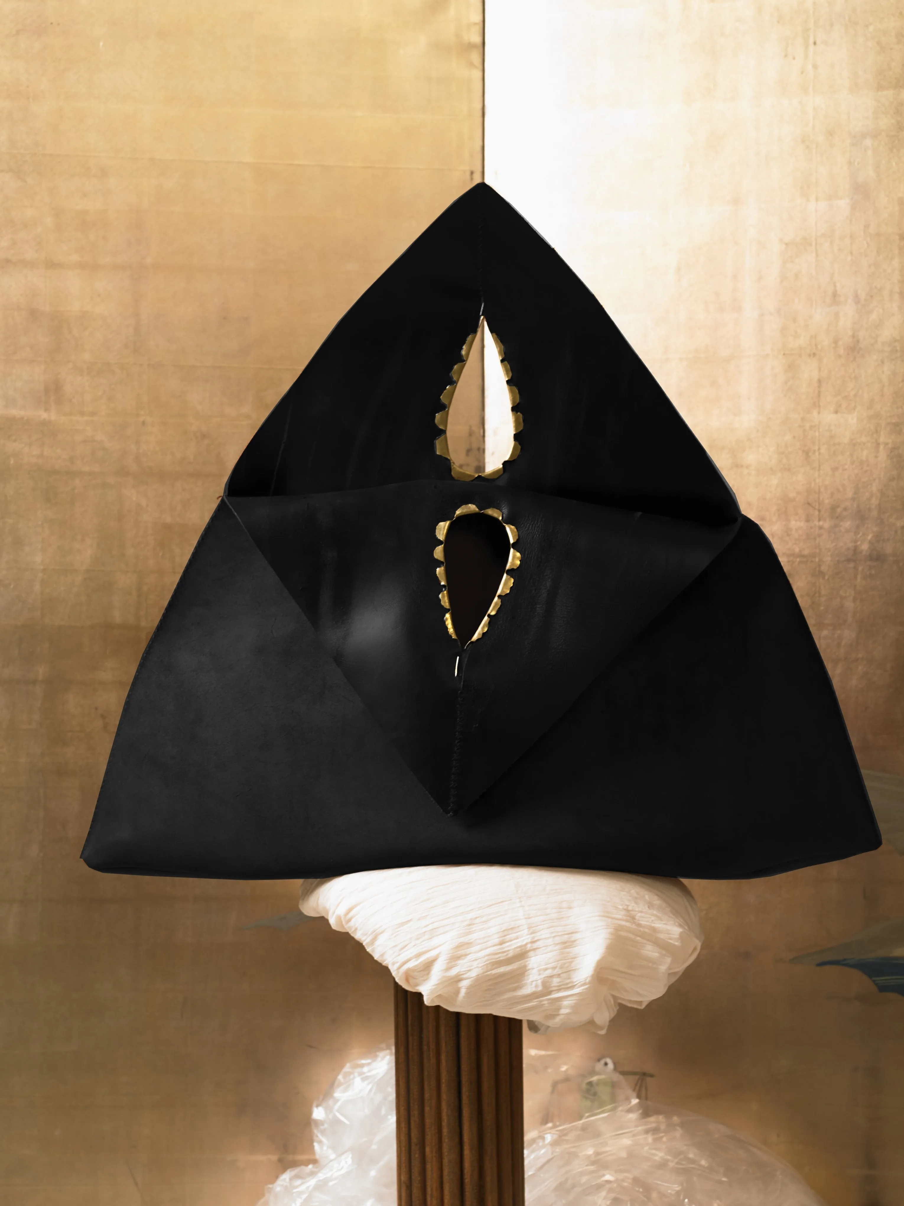 Artisanal Trigon Bag - Black