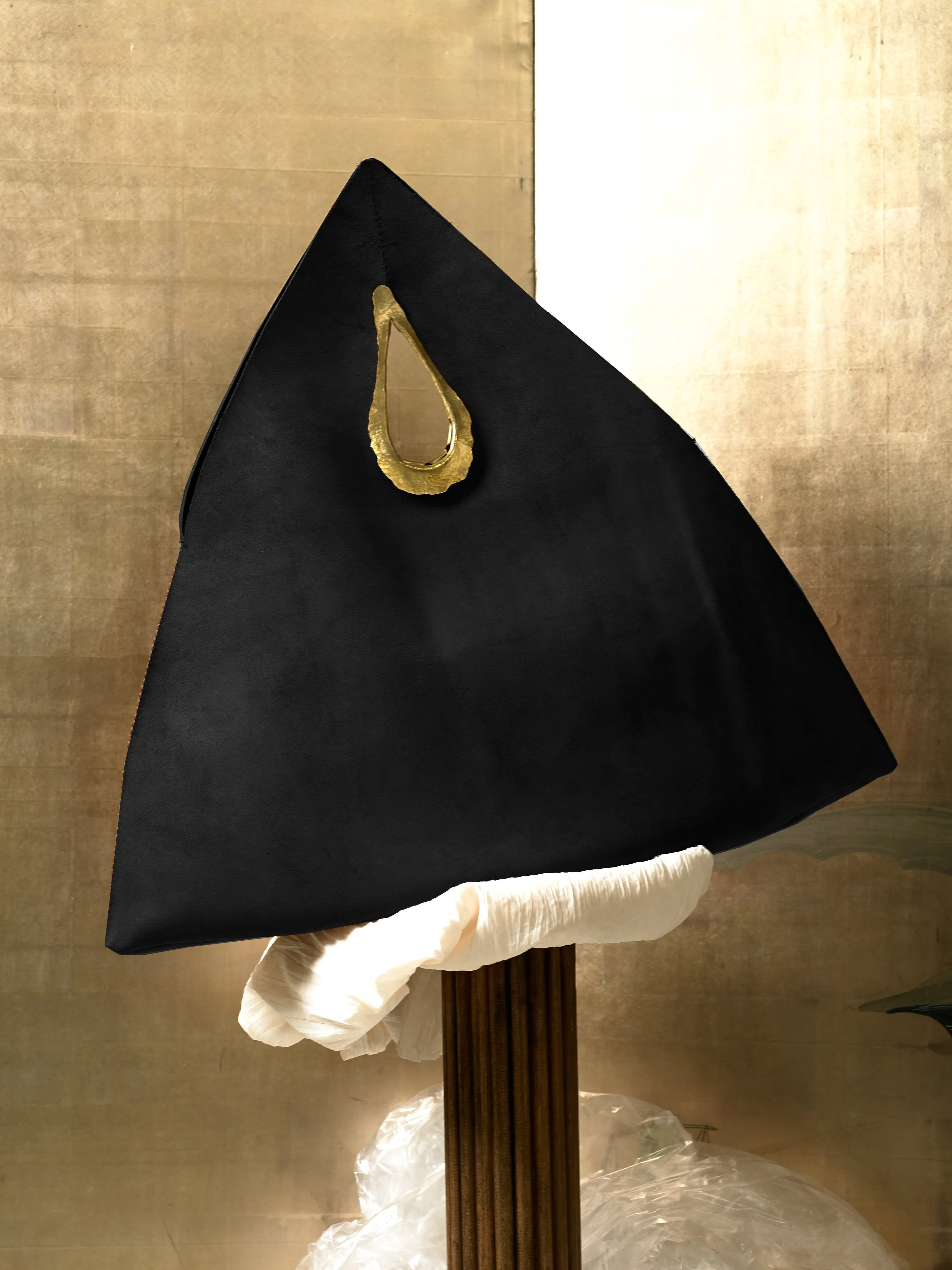 Artisanal Trigon Bag - Black