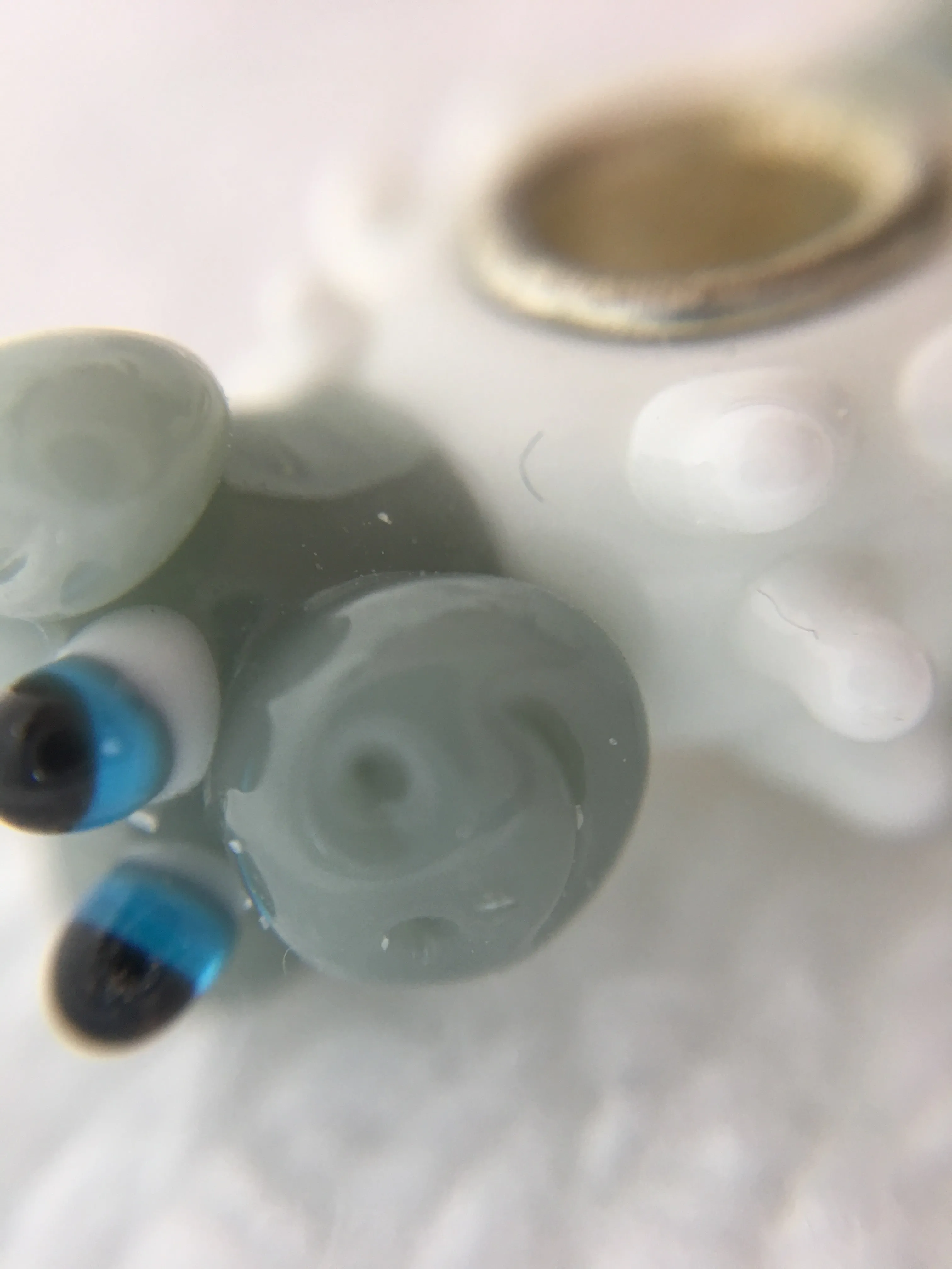 BAABAA SHEEP - European Lampwork Glass BAABAA SHEEP  Bead,