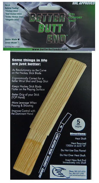 Better Butt End Hockey Stick Plug