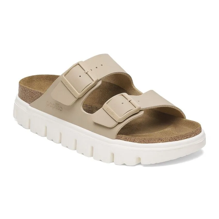 Birkenstock Arizona Chunky Suede Leather in Rose, Sandcastle & Faded Lime Available in Narrow Widths