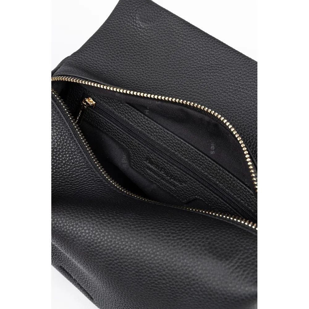 Black Tamara Leather Handbag