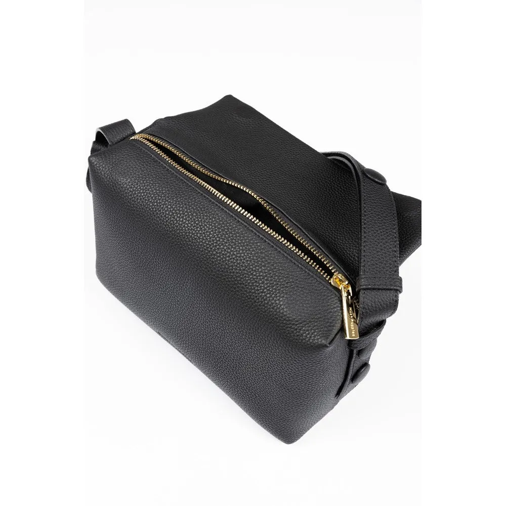 Black Tamara Leather Handbag