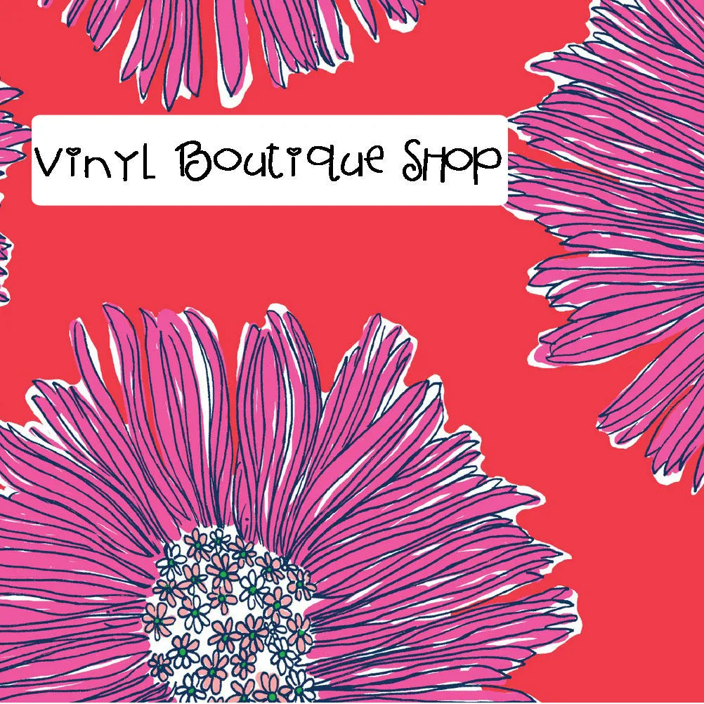 Boom Lilly Inspired Printed Patterned Craft Vinyl