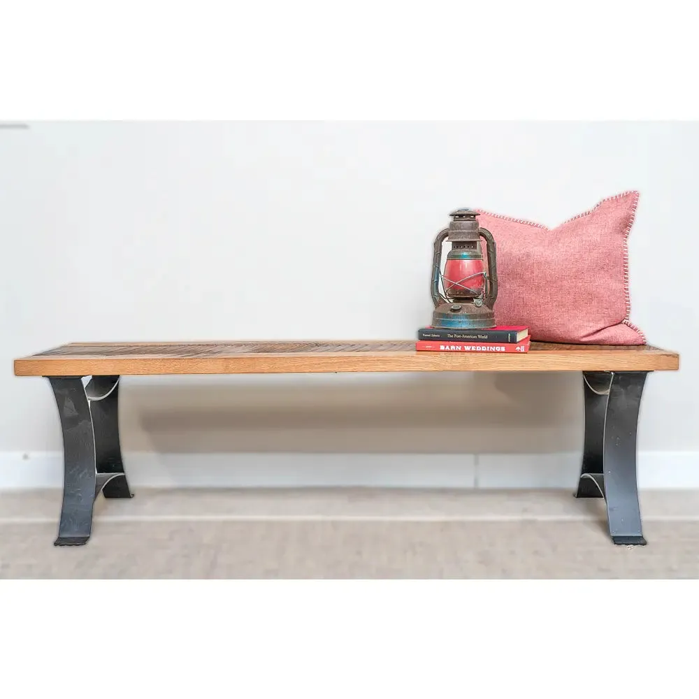 Boone Rustic Dining Bench
