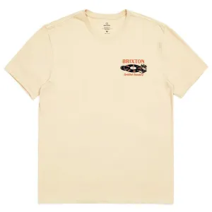 Brixton - Hubbard Tee Cream Worn Wash