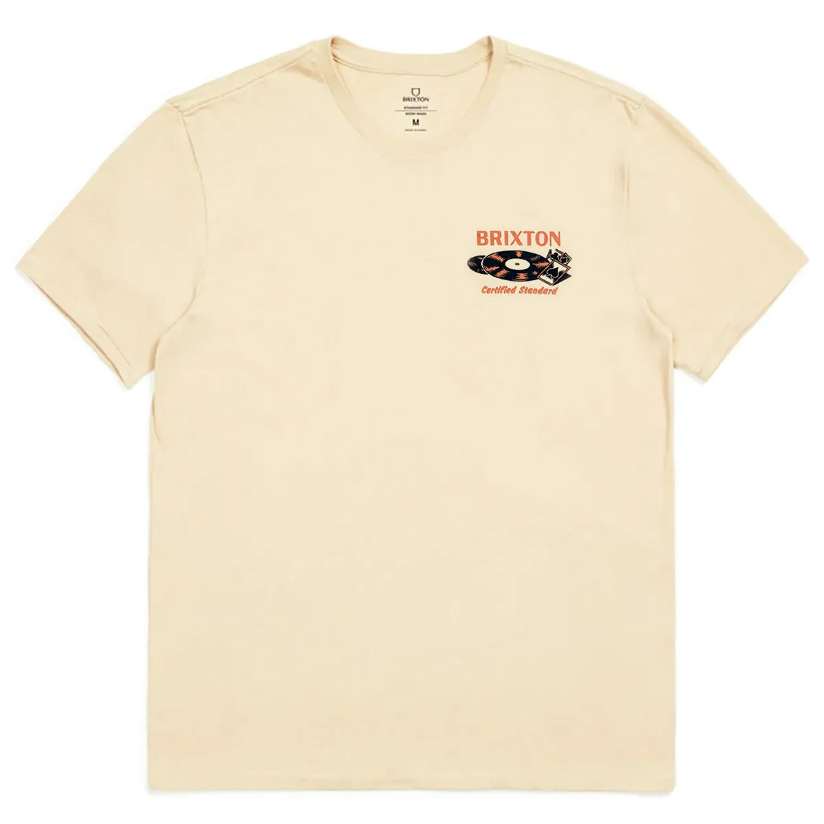 Brixton - Hubbard Tee Cream Worn Wash