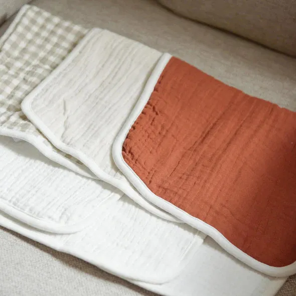 Burp Cloth Kit - Rustic Set