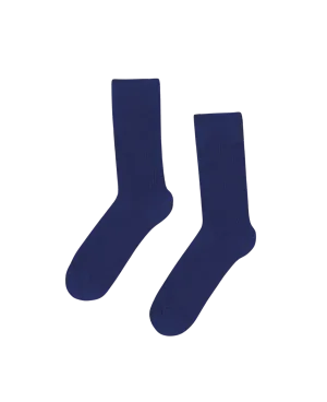 Calcetín Colorful Standard Clásico Orgánico - Marine Blue