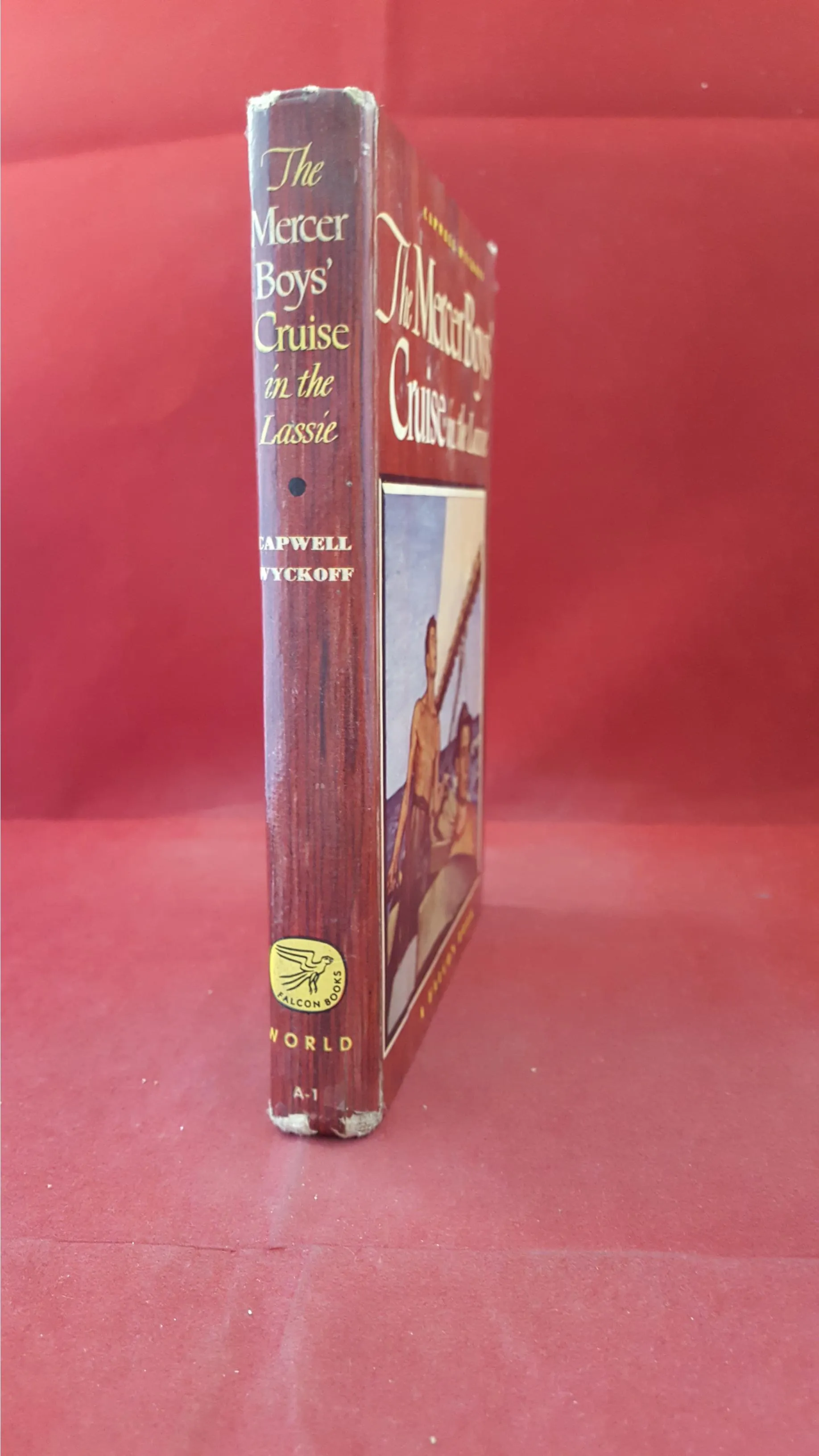 Capwell Wyckoff - The Mercer Boys' Cruise in the Lassie,  Falcon Books, 1948