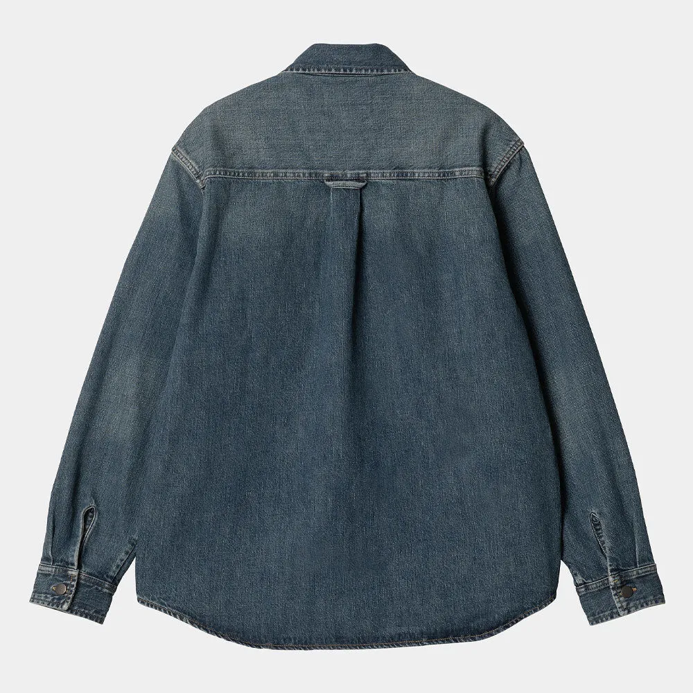 Carhartt Lincoln Denim Shirt - Worn Used