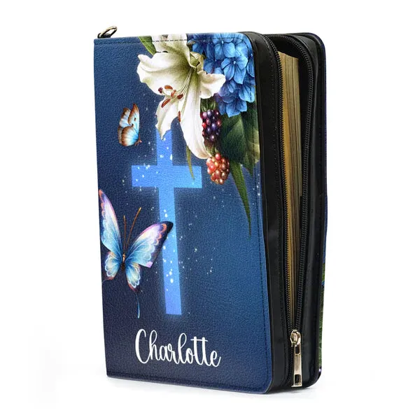 Christianartbag Bible Cover - Rise Up And Pray Luke 22:46 - Personalized Bible Cover - Bible Cover For Women - CABBBCV01030823.
