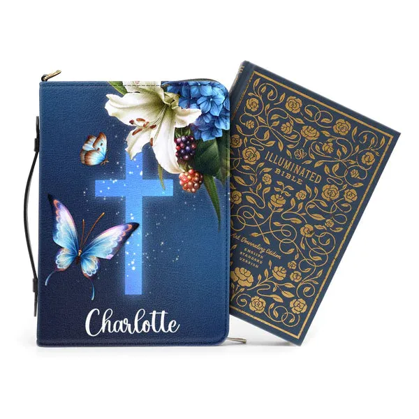 Christianartbag Bible Cover - Rise Up And Pray Luke 22:46 - Personalized Bible Cover - Bible Cover For Women - CABBBCV01030823.