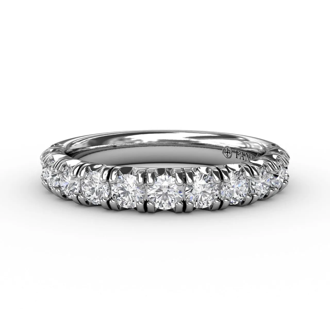Chunky Modern Pave Annivesary Band