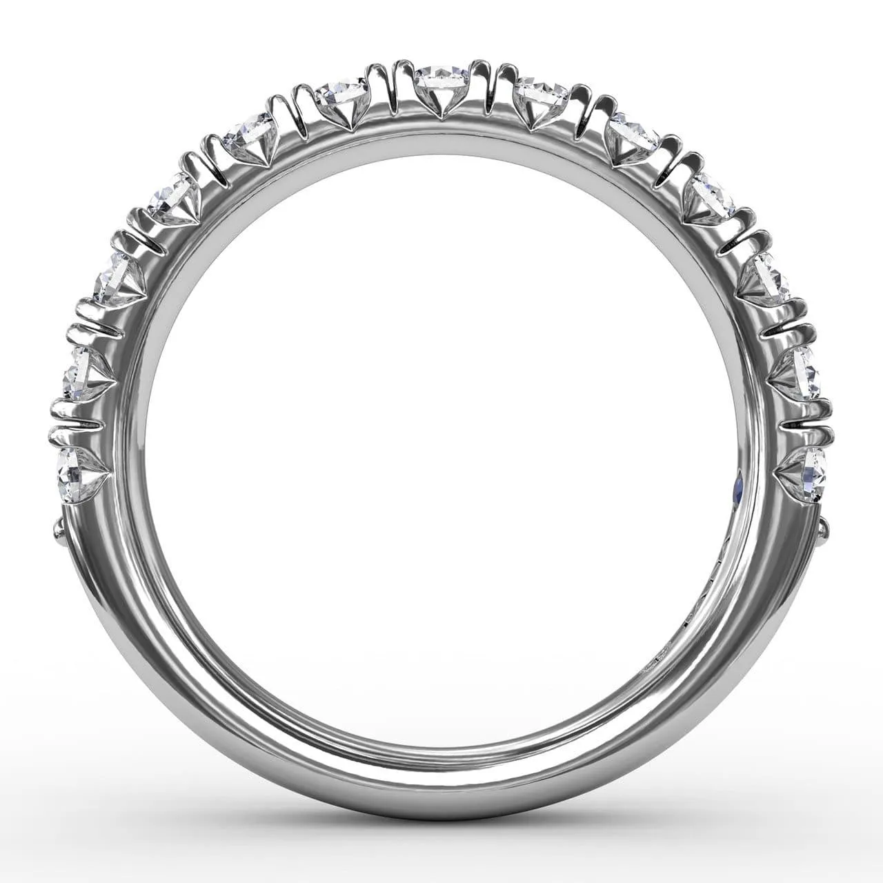 Chunky Modern Pave Annivesary Band