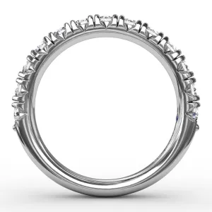 Chunky Modern Pave Annivesary Band