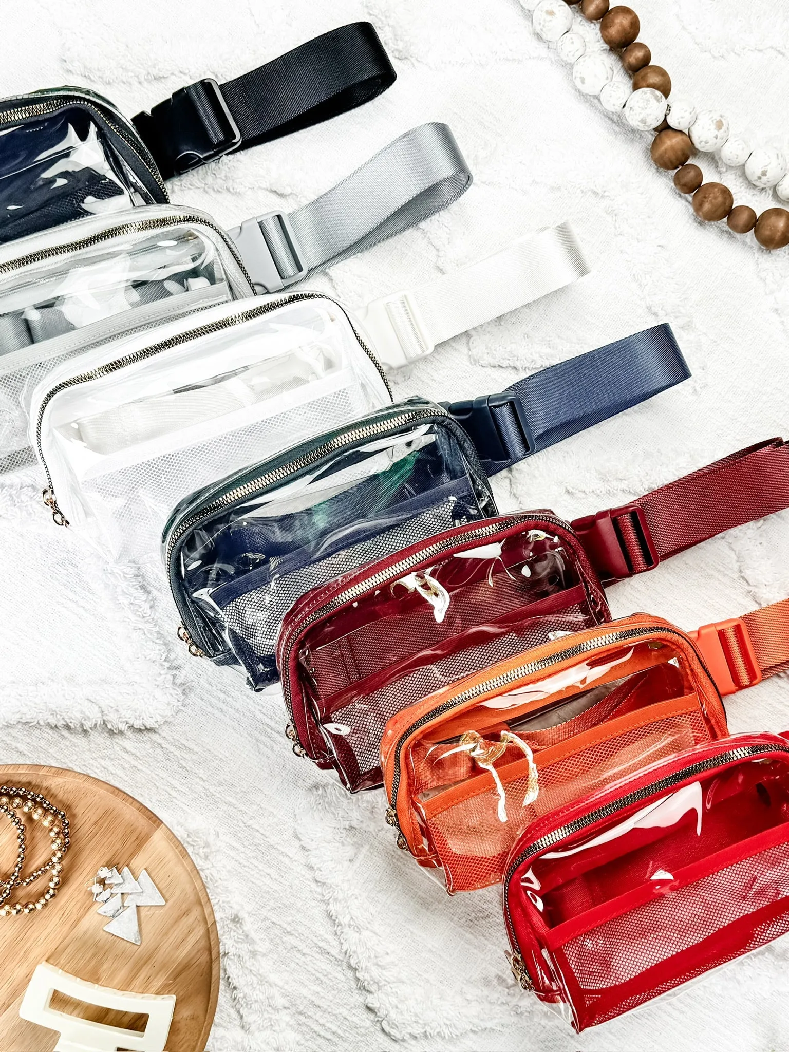 Clear Bag - Multiple Color Options