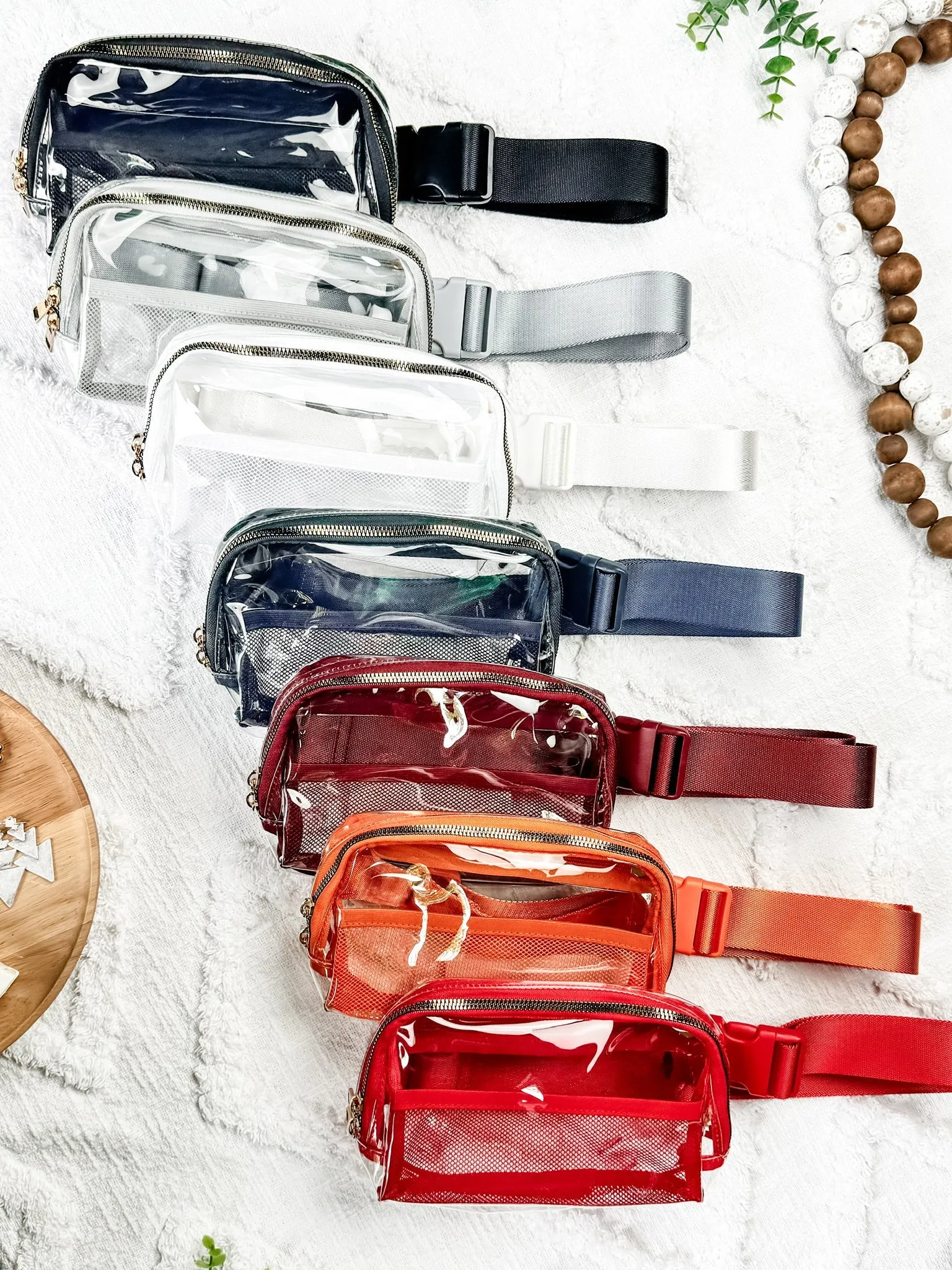 Clear Bag - Multiple Color Options