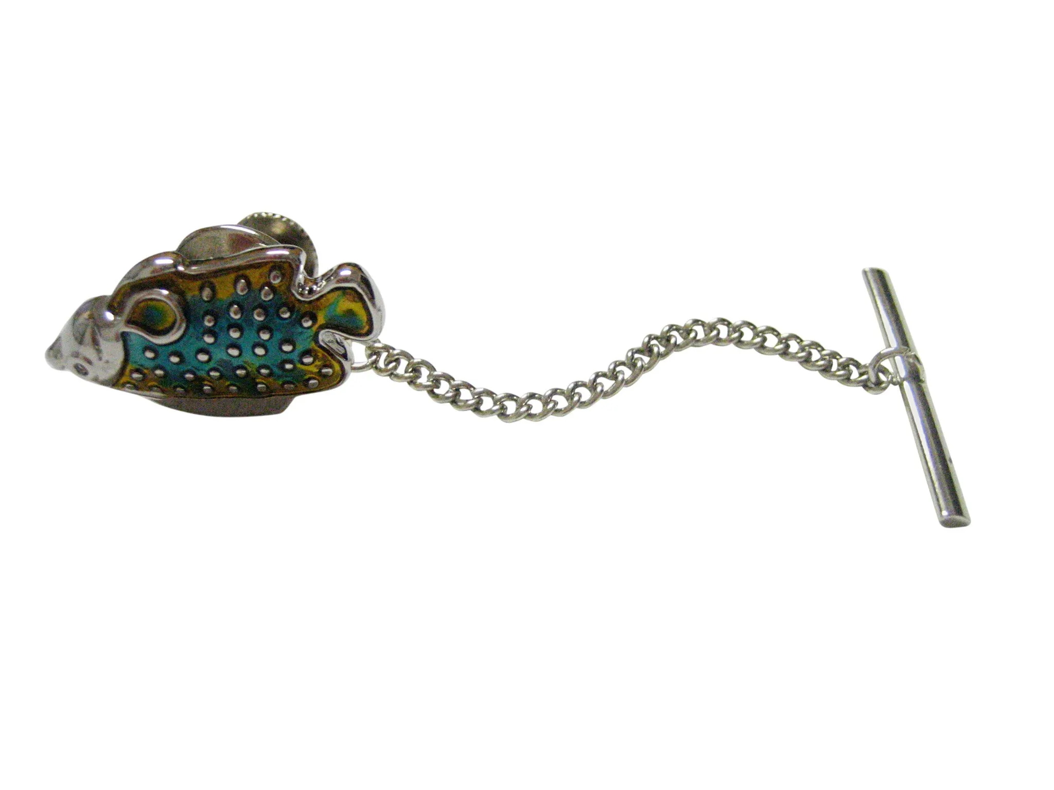 Colorful Tropical Fish Tie Tack