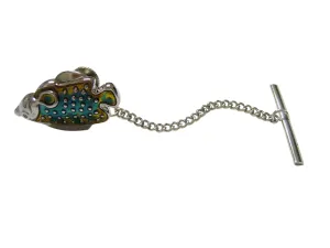 Colorful Tropical Fish Tie Tack