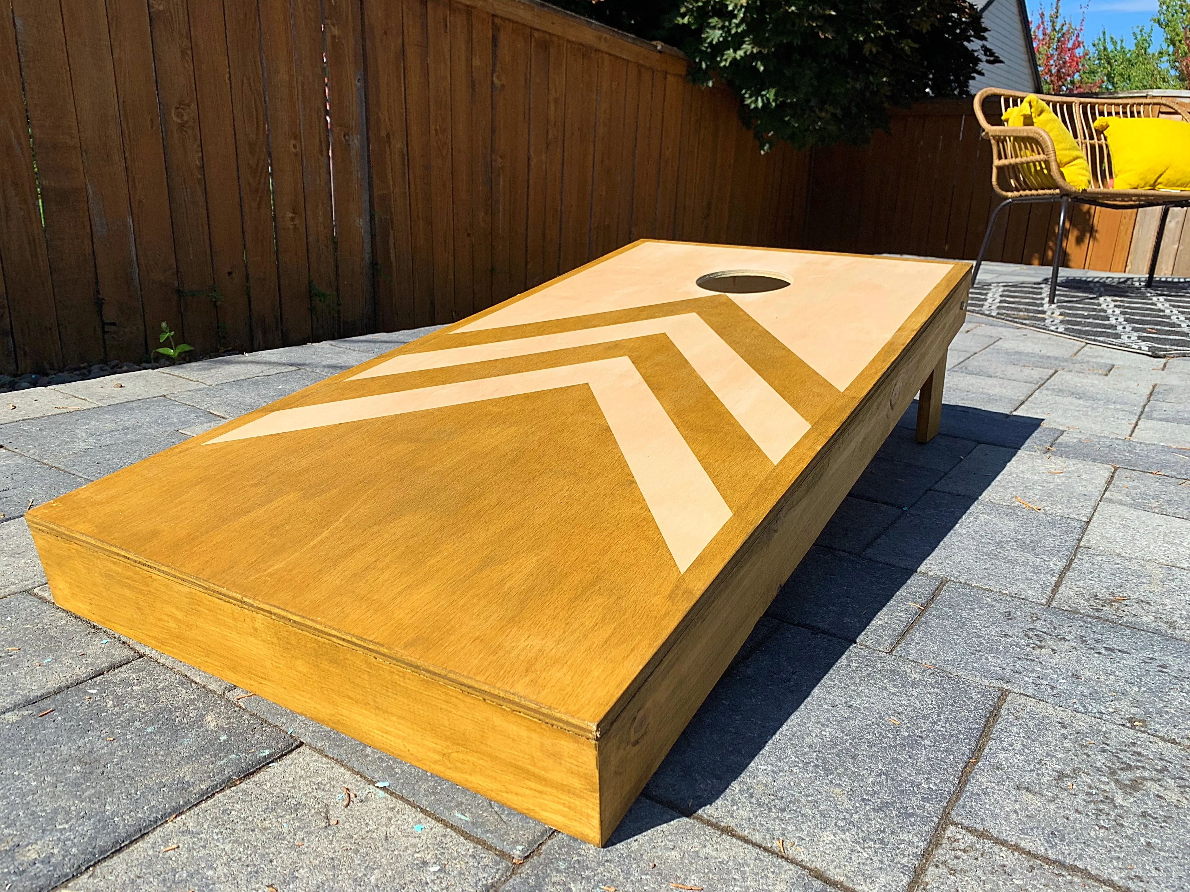 Cornhole Set - Chevrons