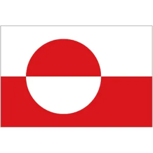 Courtesy Flag - Greenland