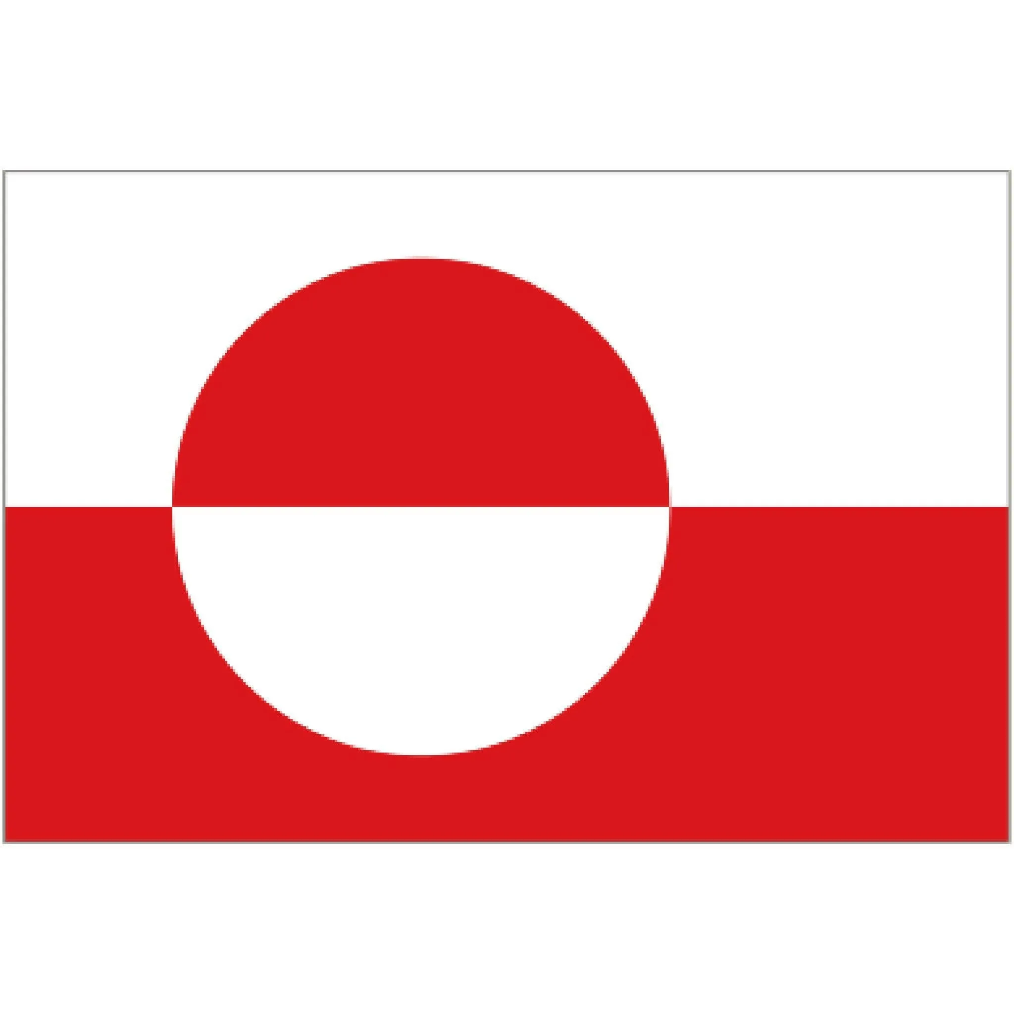 Courtesy Flag - Greenland