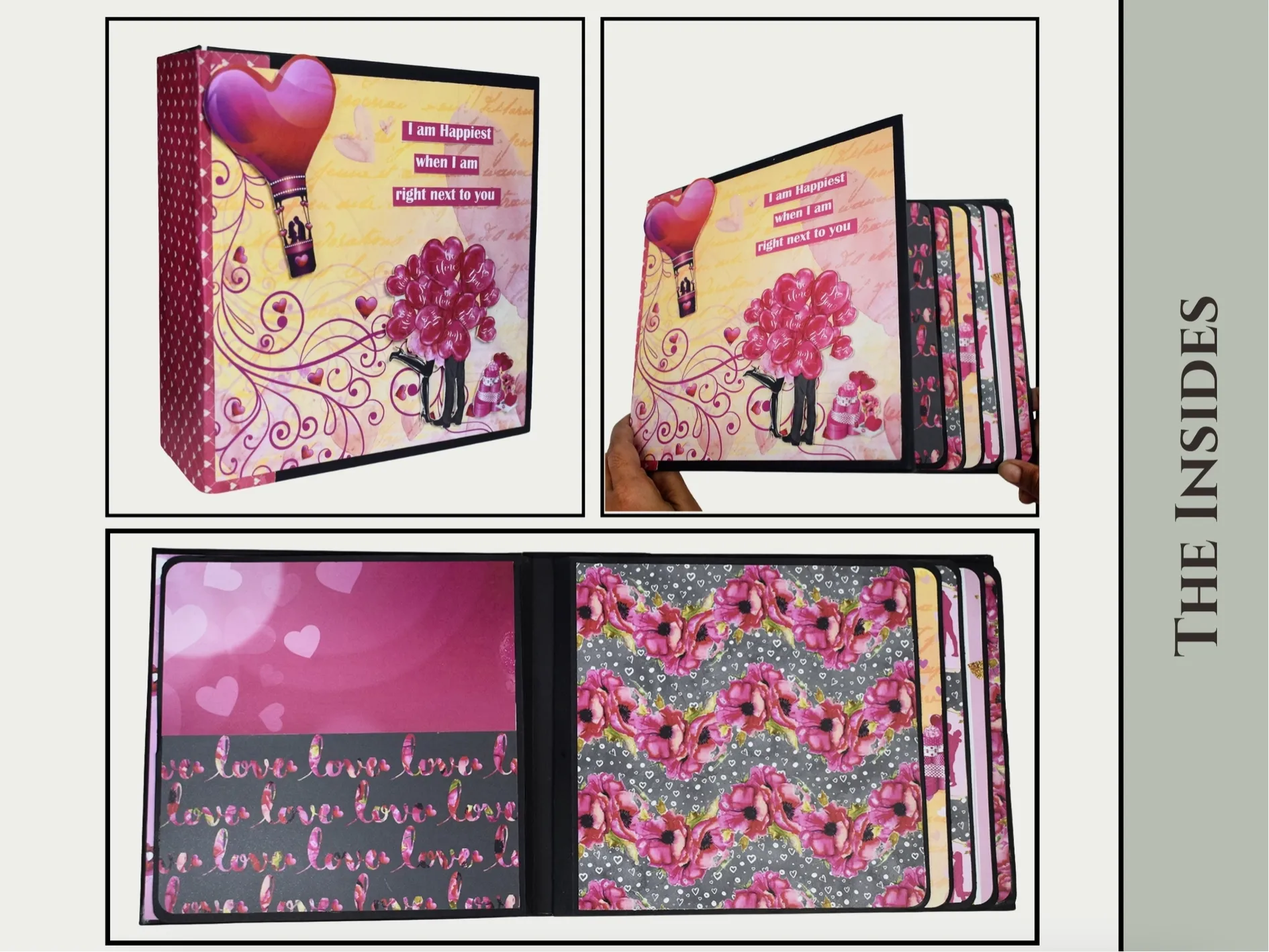 Craftreat 8x8 Black Basic Folio