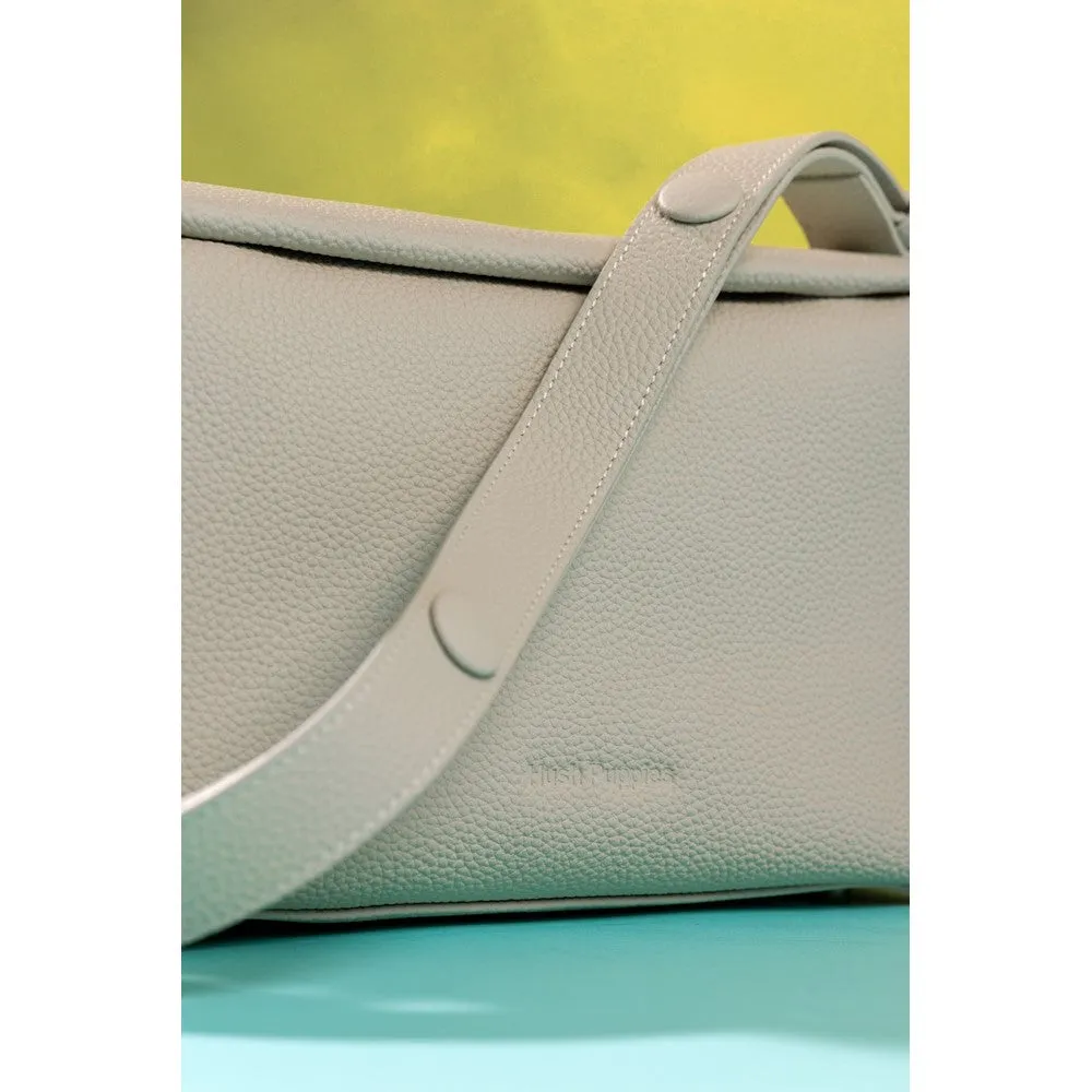 Cream Tamara Leather Handbag