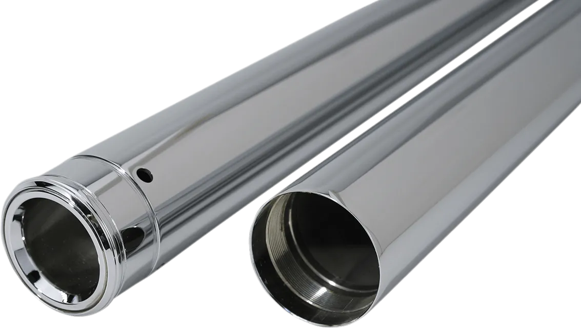 Custom Cycle T4028 35mm Fork Tubes - Stock Length (23.25in.)