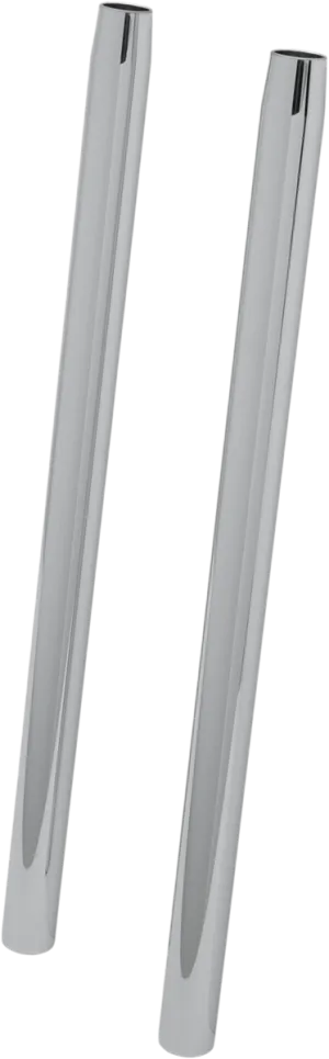 Custom Cycle T4028 35mm Fork Tubes - Stock Length (23.25in.)