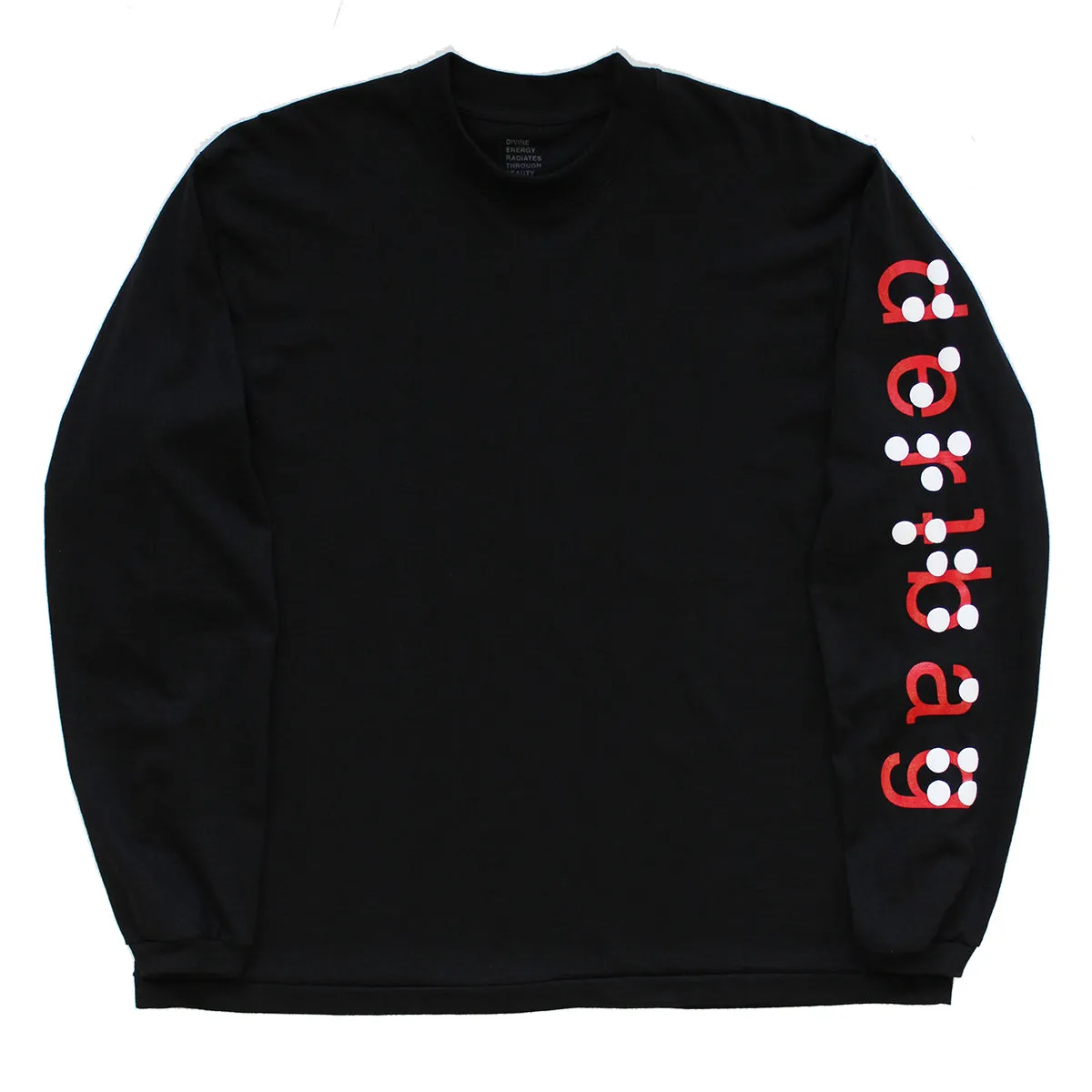 dertbag braille Refined Longsleeve (Black)