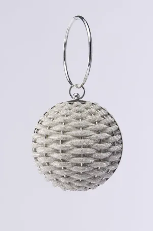 DIAMONDS DRIPPIN SPHERE PURSE