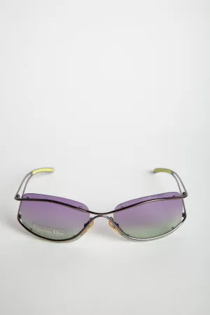 DIOR | 2000 NEON WRAP SUNGLASSES