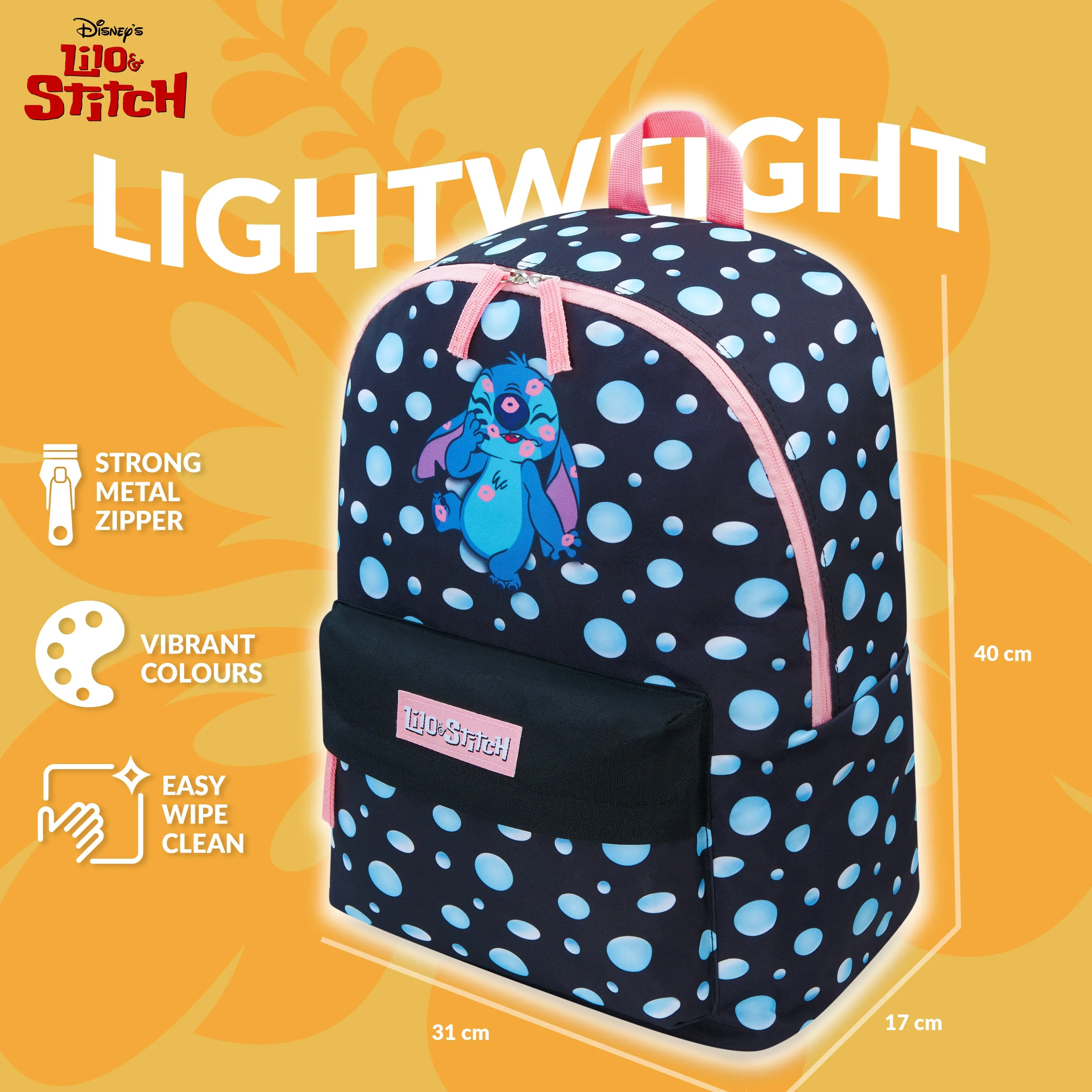 Disney Backpack for Girls, Stitch School Bags for Girls