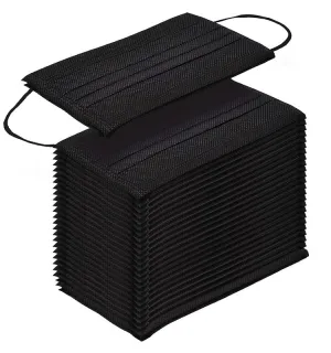 Disposable Non-woven Black Face Mask