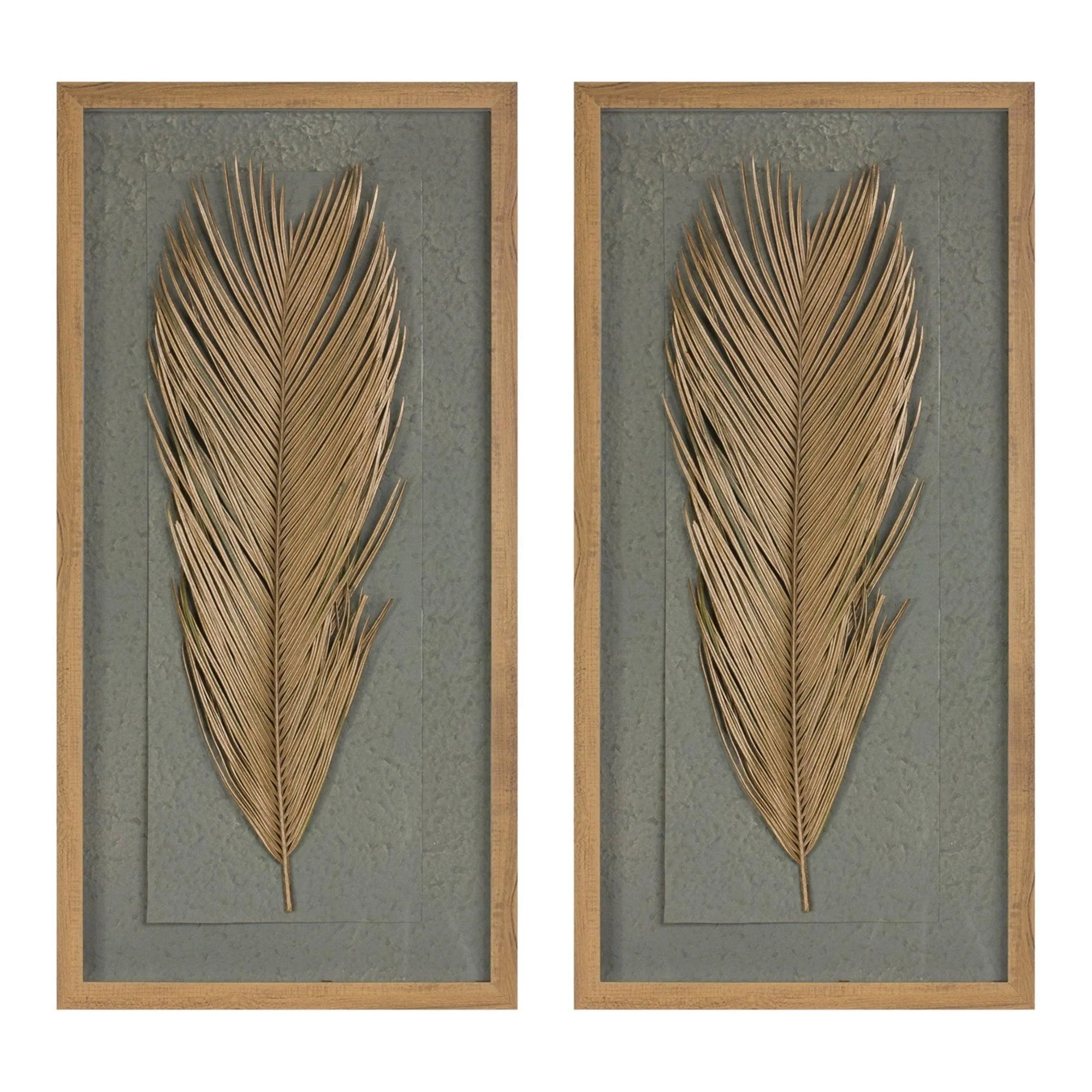 Dried Palm Frame (Set of 2)