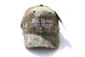 Elk River Custom Rods American Flag Sandwich Camo Hat