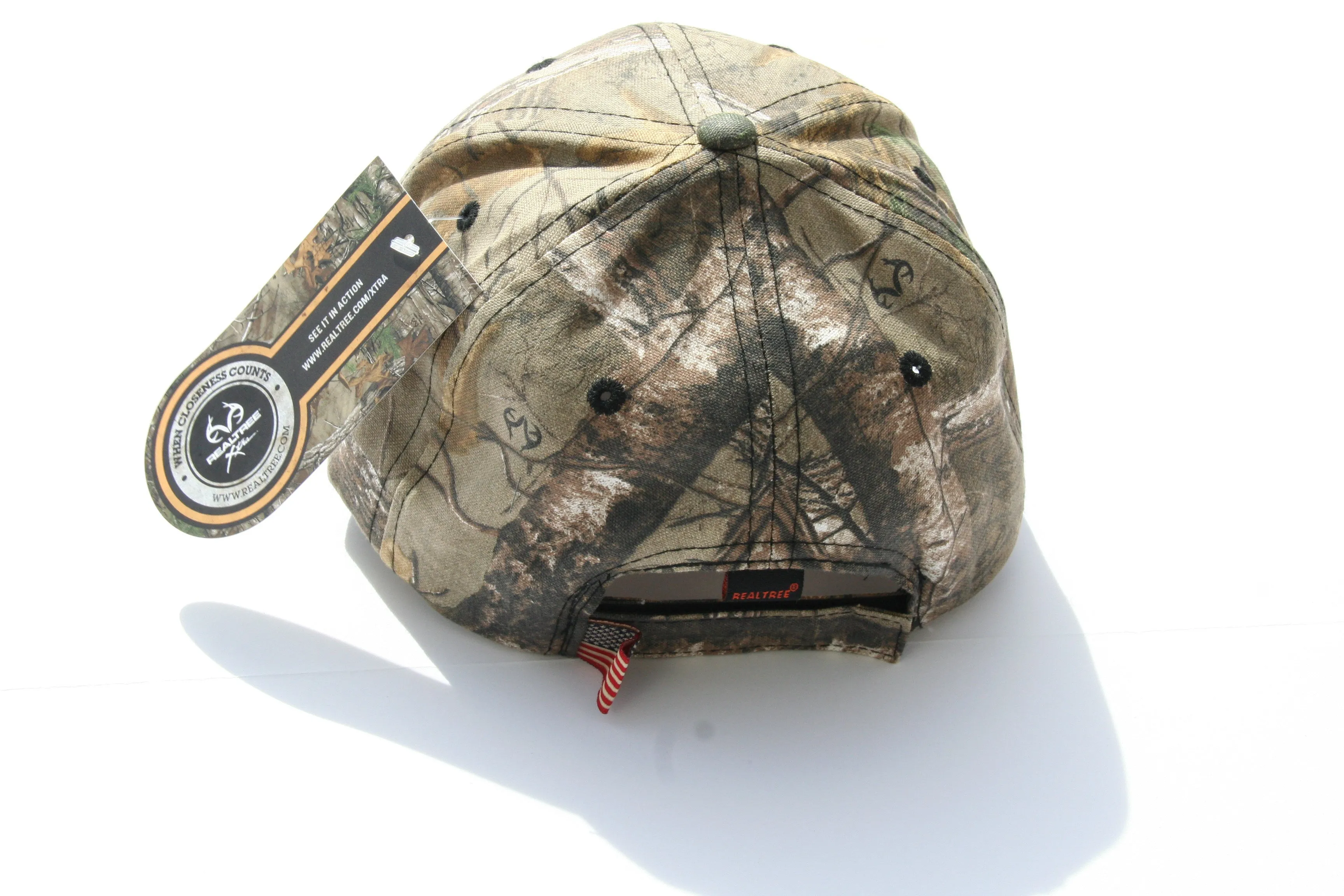 Elk River Custom Rods American Flag Sandwich Camo Hat